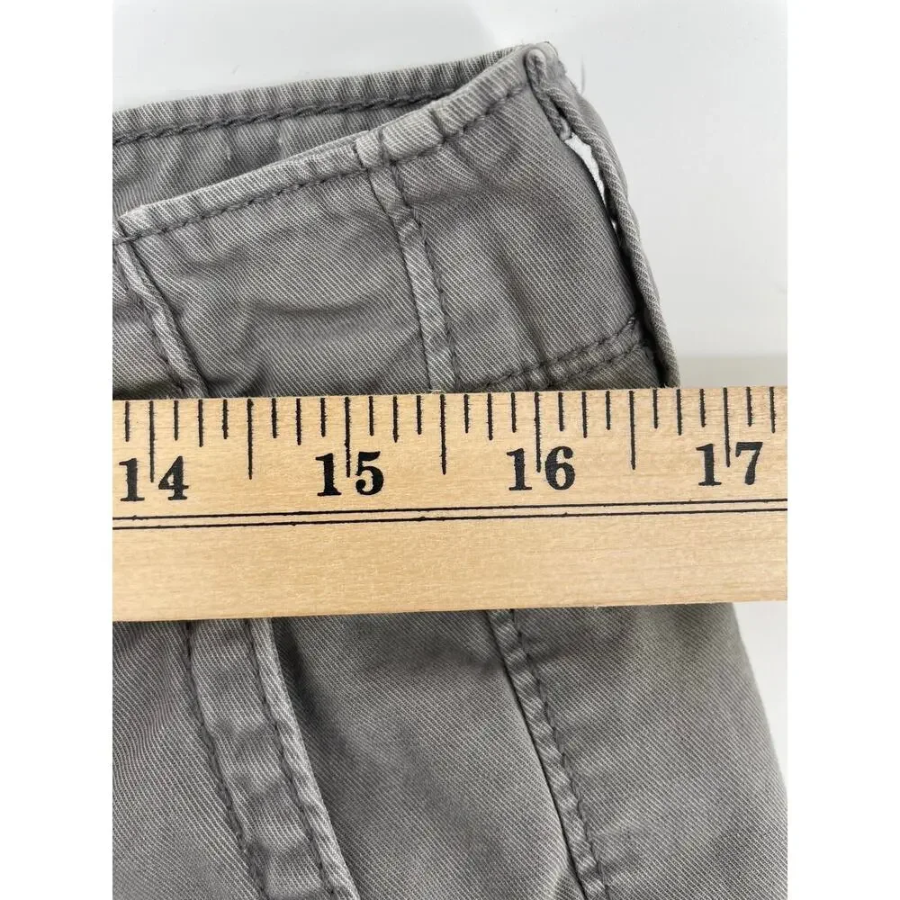 American Eagle Outfitters Prep Chino Shorts Men’s 31 Gray Vacation